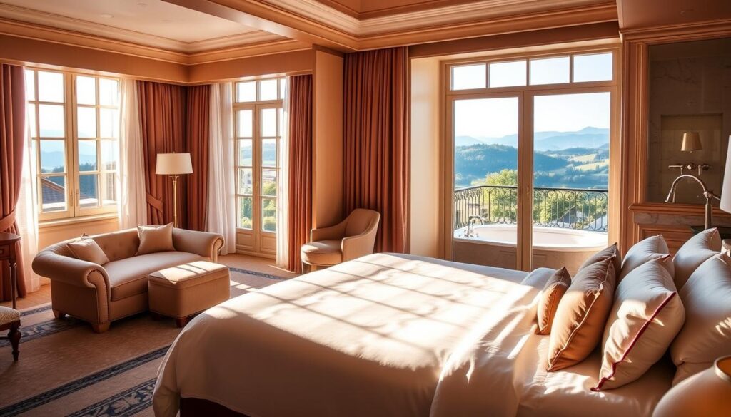 Luxuriöse Zimmer und Suiten