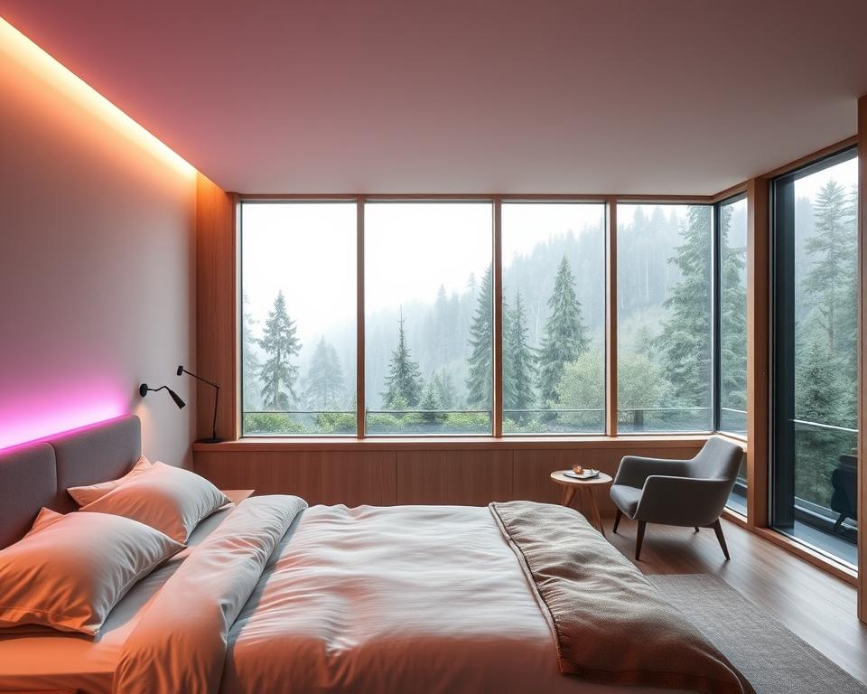 Designzimmer mit RGB-Beleuchtung Designzimmer mit RGB-Beleuchtung