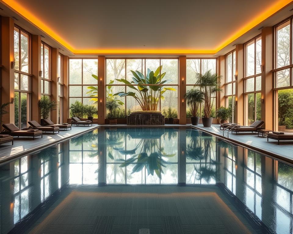 Wellnessbereich mit Schwimmbad Wellnessbereich mit Schwimmbad