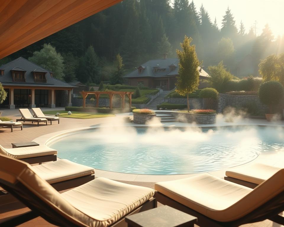 Entspannungsbereiche im Thermenpark Entspannungsbereiche im Thermenpark