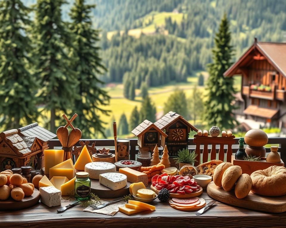 Kulinarische Spezialitäten Schwarzwald