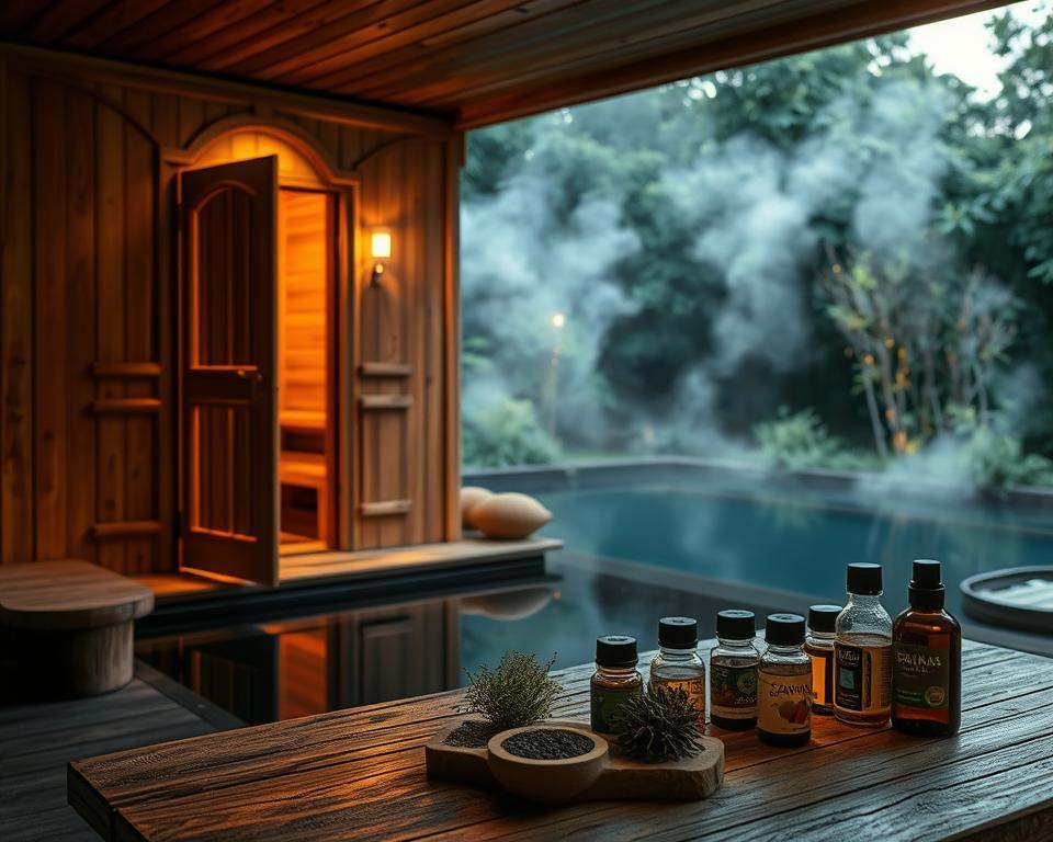 Saunalandschaft Wellness Erlebnis