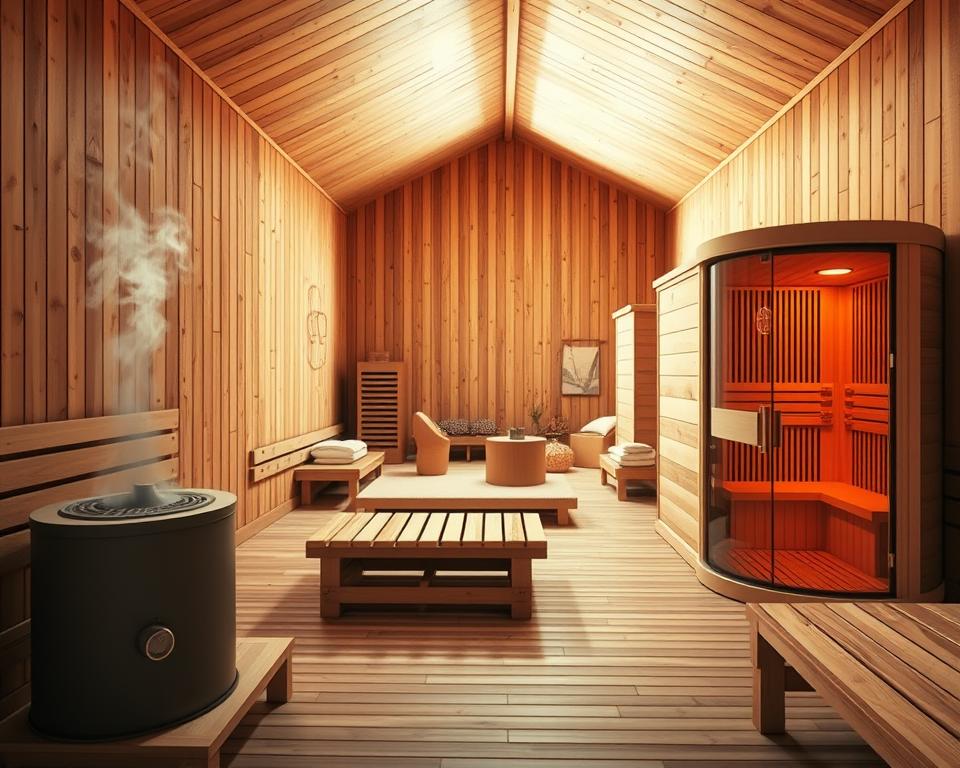 Verschiedene Saunaarten Gut Sternholz