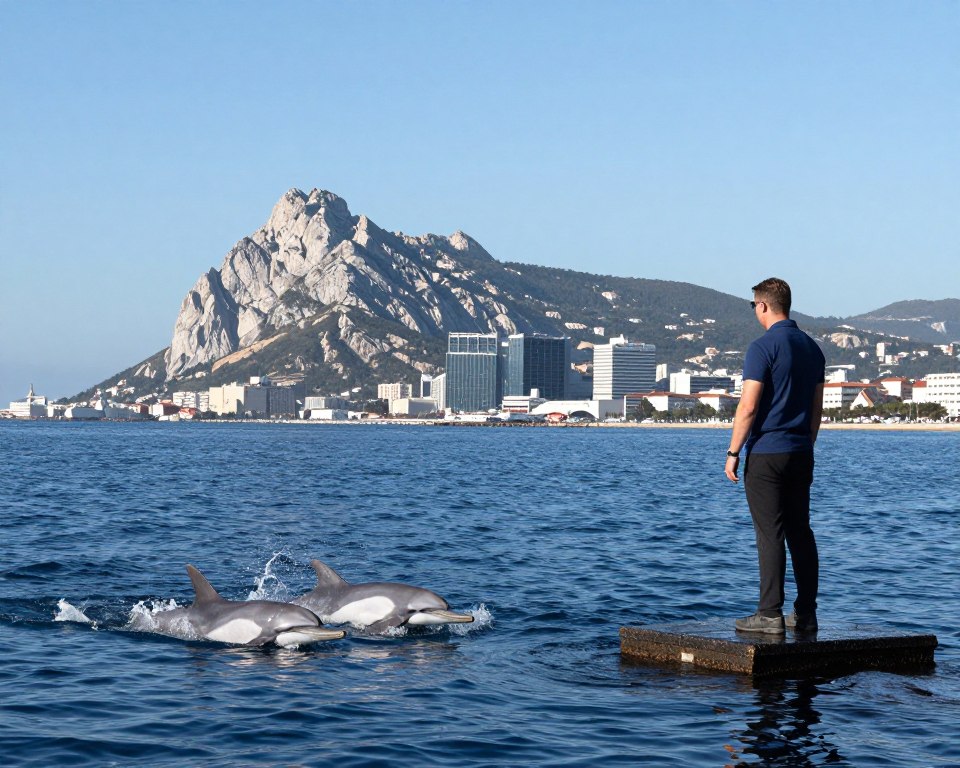 Delphinbeobachtung Gibraltar