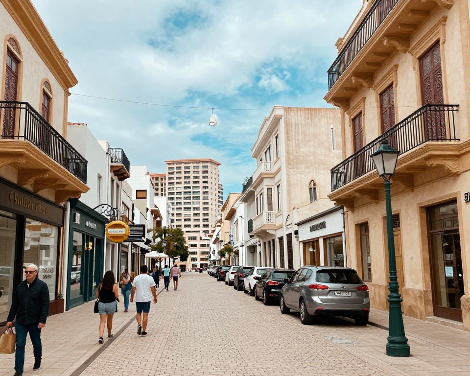 Main Street Gibraltar Einkaufserlebnis