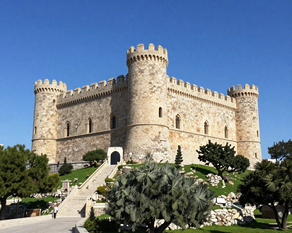 Moorish Castle Gibraltar Wahrzeichen
